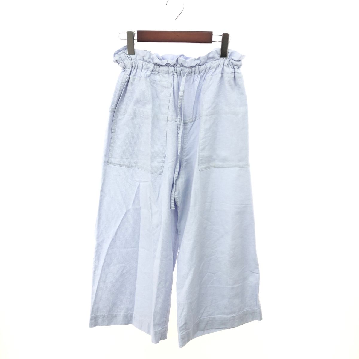 me isseymiyake ミーイッセイミヤケ グロップドワイドパンツ コットン