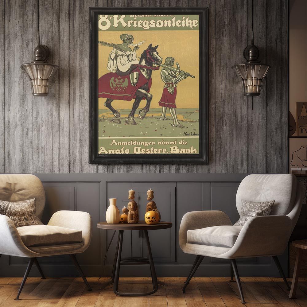 B4サイズ（約25x36cm）】【bn-poster-2494】フレーム付き 超レトロ