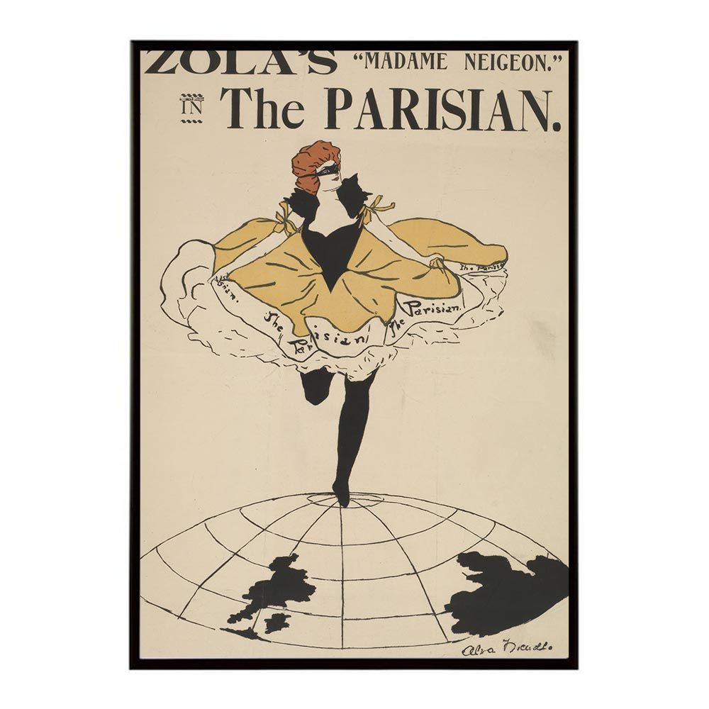 A3サイズ（約30×42cm）】【bn-poster-2495】フレーム付き 超レトロ