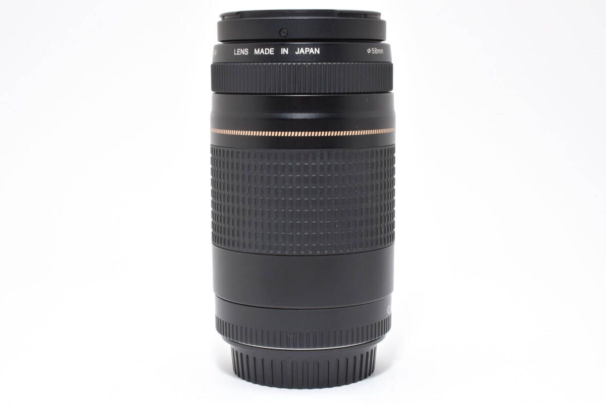  外観 キャノン Canon EF 75 300 mm F 4 5 6 Ⅱ USM K 110 3850 レンズ(ズーム) カメラ