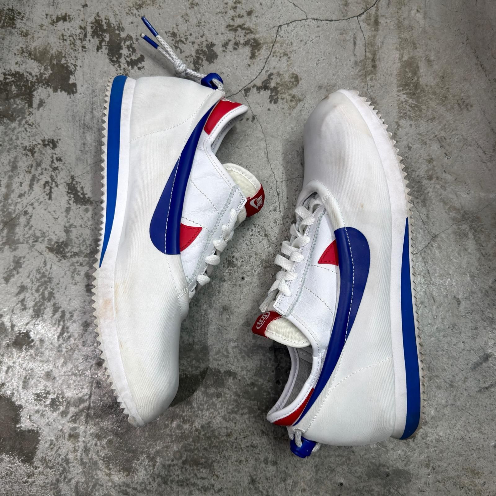 NIKE × CLOT Cortez White and Game Royal コルテッツ スニーカー