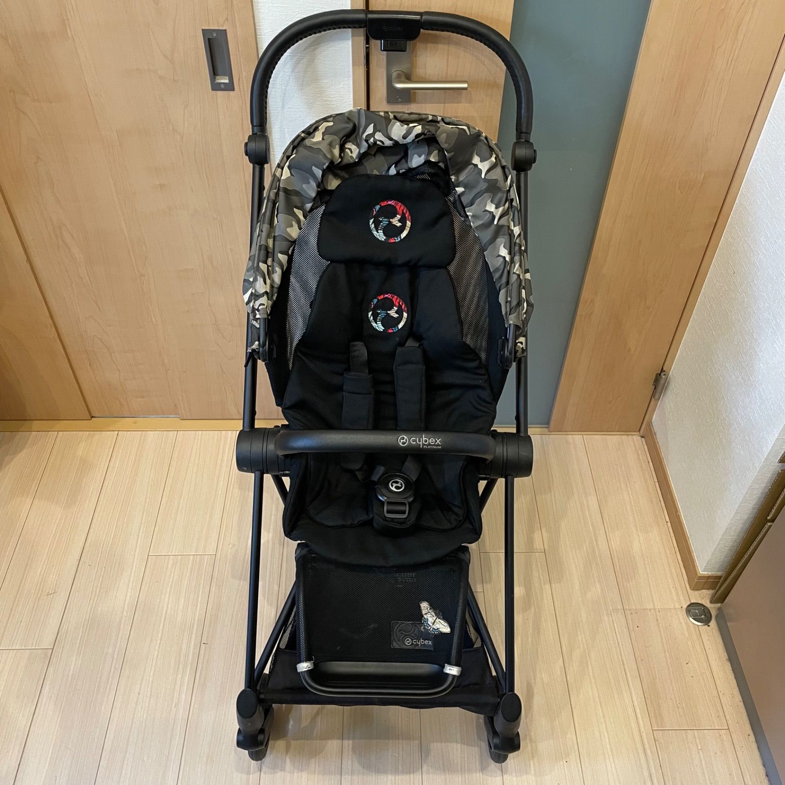 cybex サイベックス MIOS ミオス デザイン バタフライ 迷彩 カモフラージュ ブラック