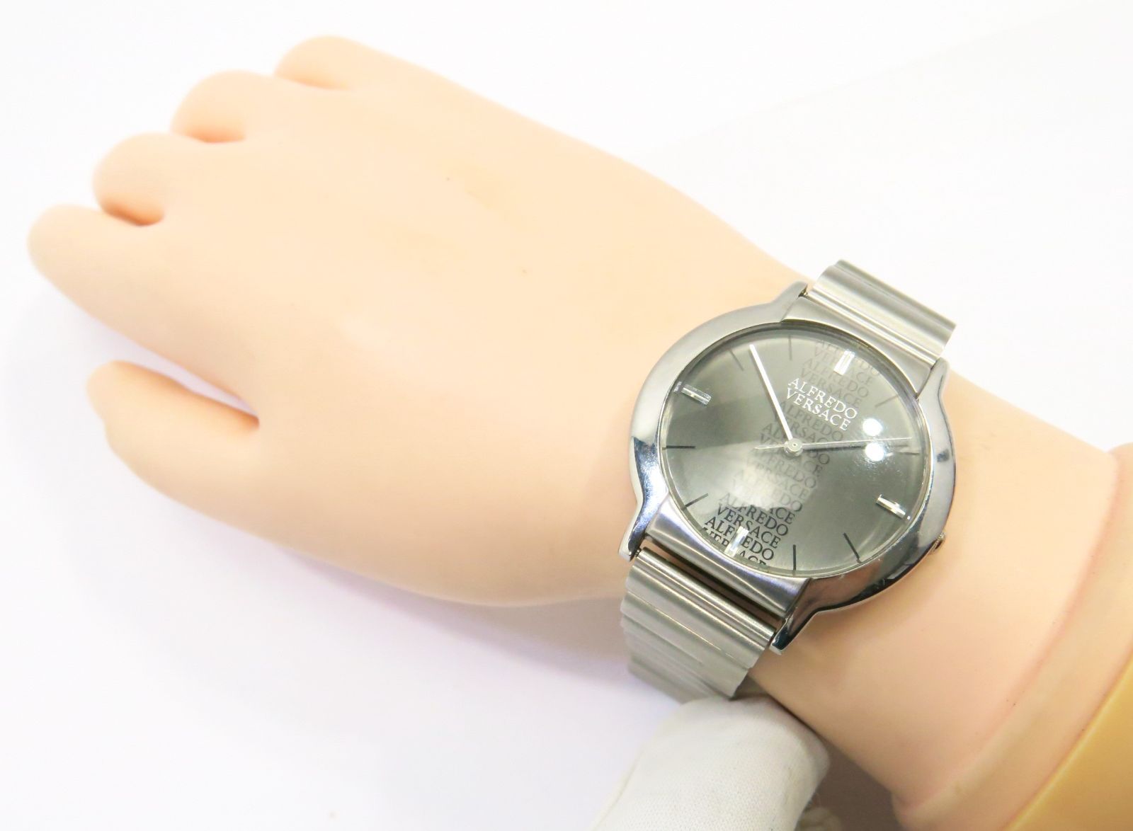 アルフレッドヴェルサーチ 腕時計 メンズクオーツ ALFREDO VERSACE