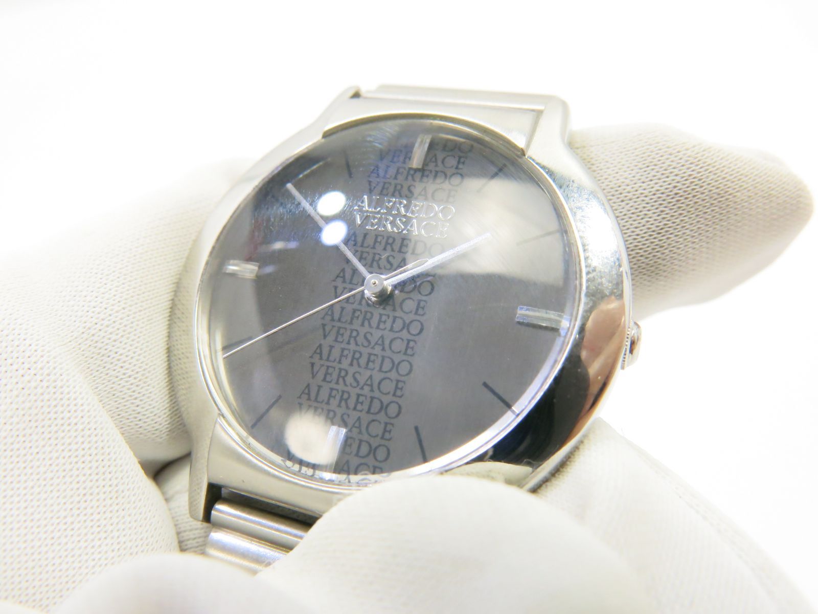 アルフレッドヴェルサーチ 腕時計 メンズクオーツ ALFREDO VERSACE