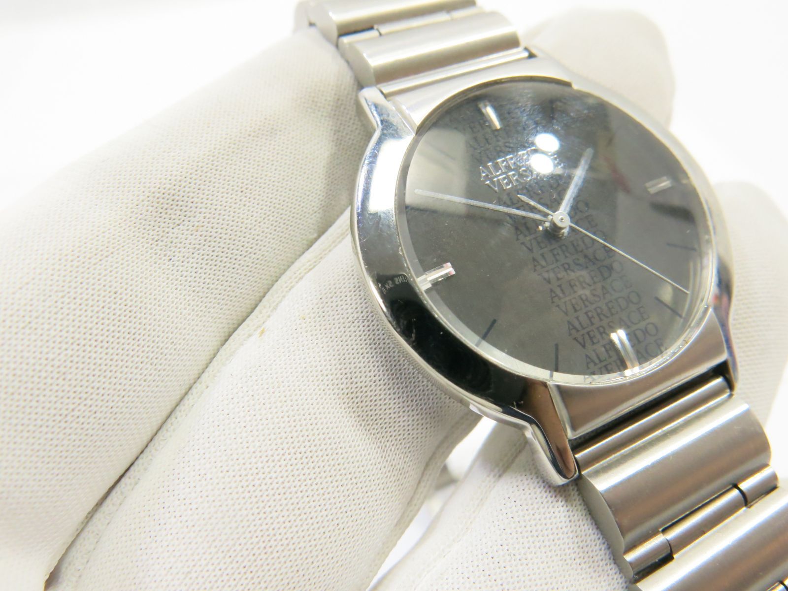 アルフレッドヴェルサーチ 腕時計 メンズクオーツ ALFREDO VERSACE