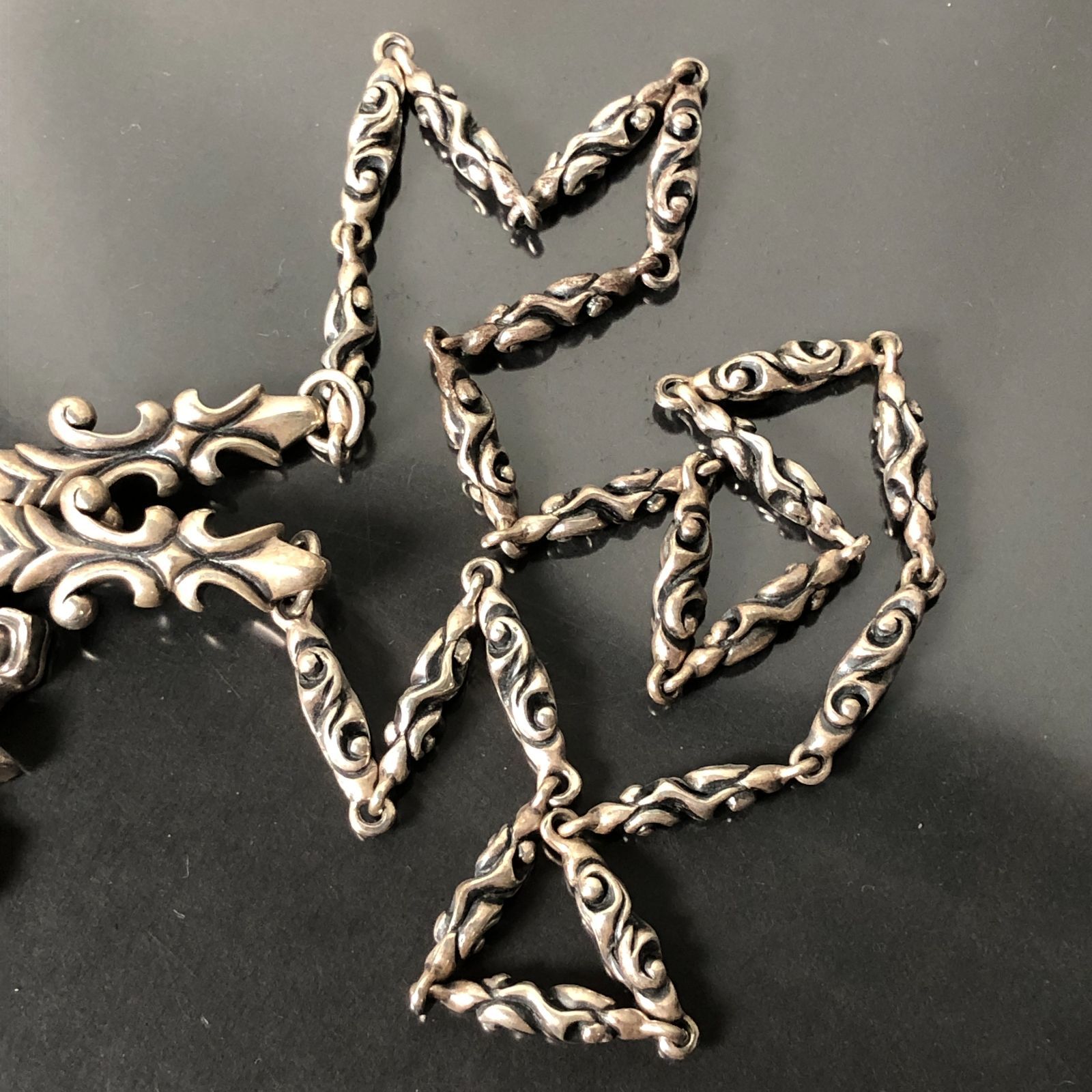 BLESS ブレス ネックレス SILVER シルバー 925刻印 重量約71g ごつめ
