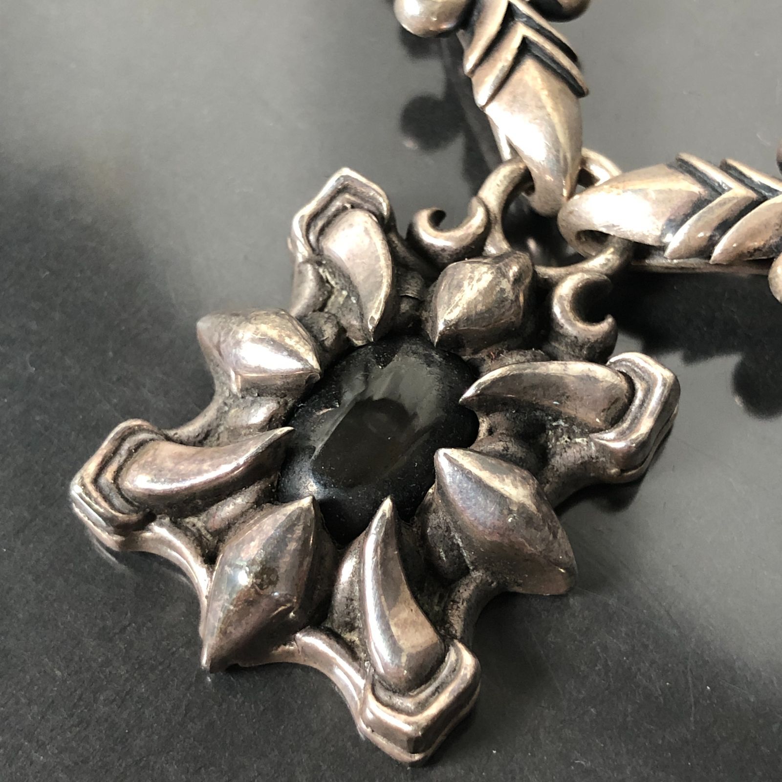 BLESS ブレス ネックレス SILVER シルバー 925刻印 重量約71g ごつめ