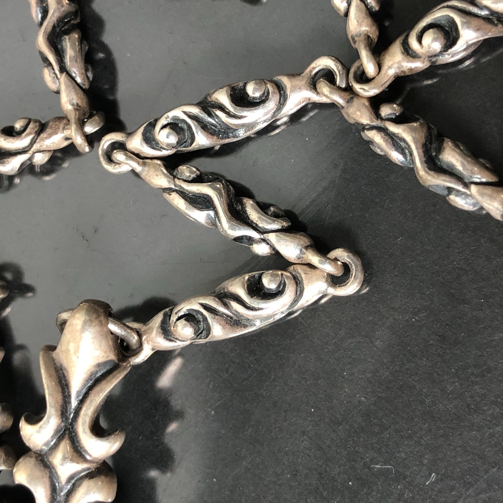 BLESS ブレス ネックレス SILVER シルバー 925刻印 重量約71g ごつめ