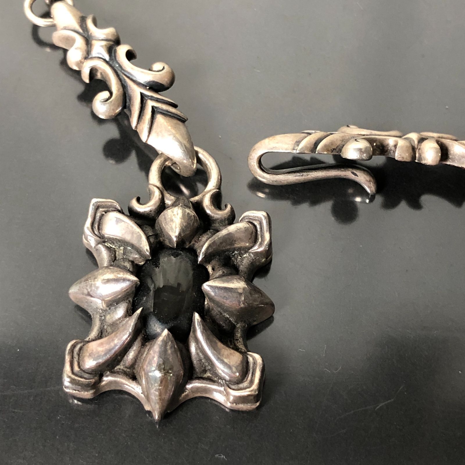 BLESS ブレス ネックレス SILVER シルバー 925刻印 重量約71g ごつめ