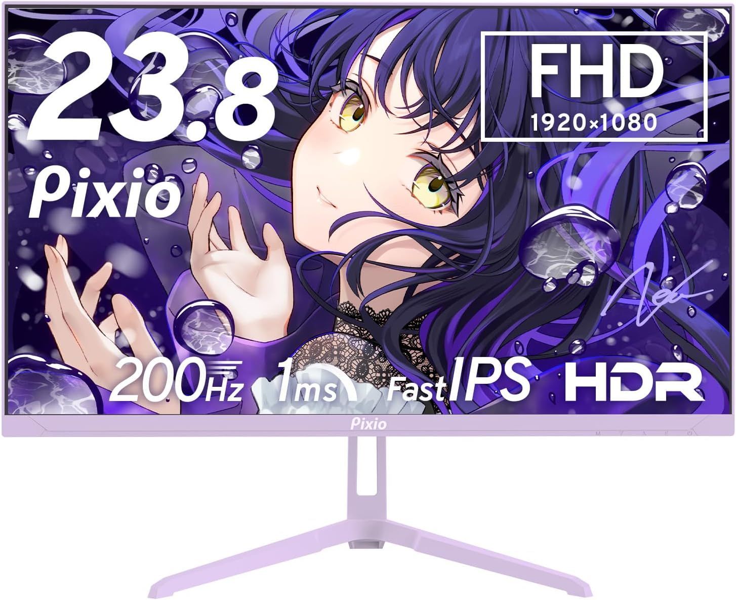 ジャンク品】Pixio PX248 WAVEPP 液晶ディスプレイ PX248WAVE 23.8