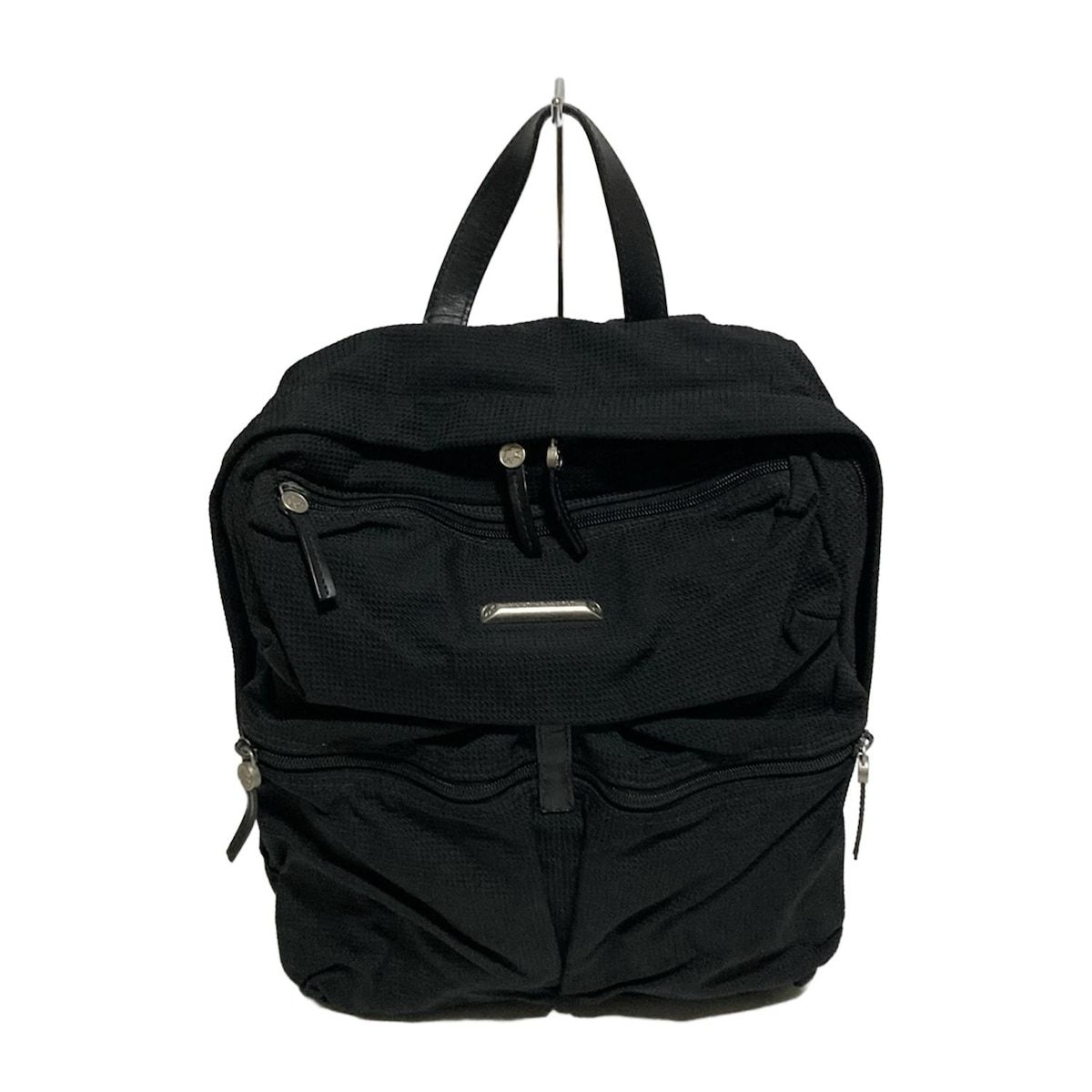 HUNTING WORLD(ハンティングワールド) リュックサック - 黒 レザー