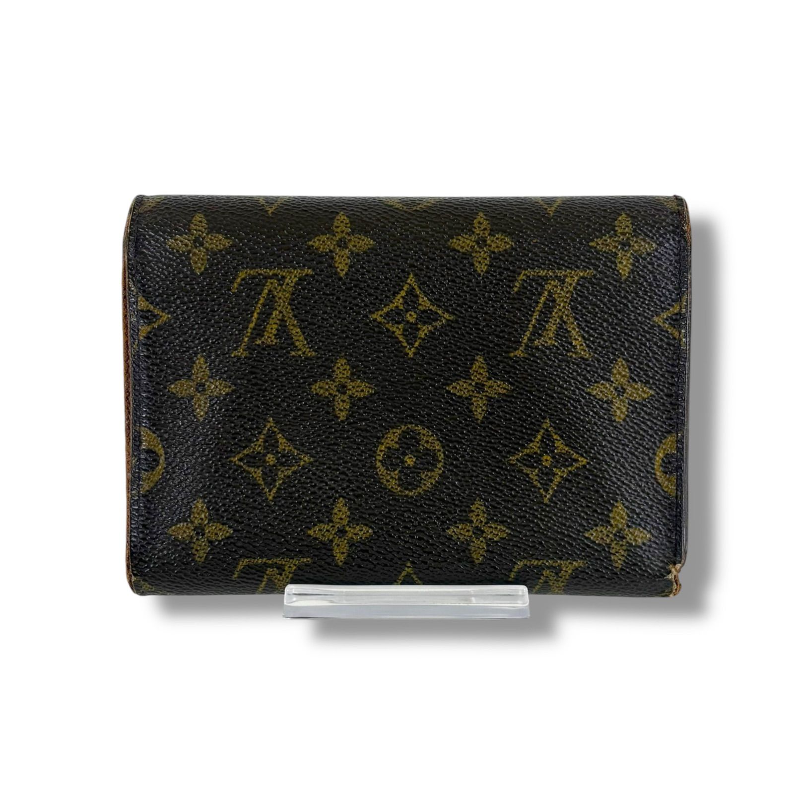ルイヴィトン LOUIS VUITTON ポルト トレゾール エテュイ パピエ 三