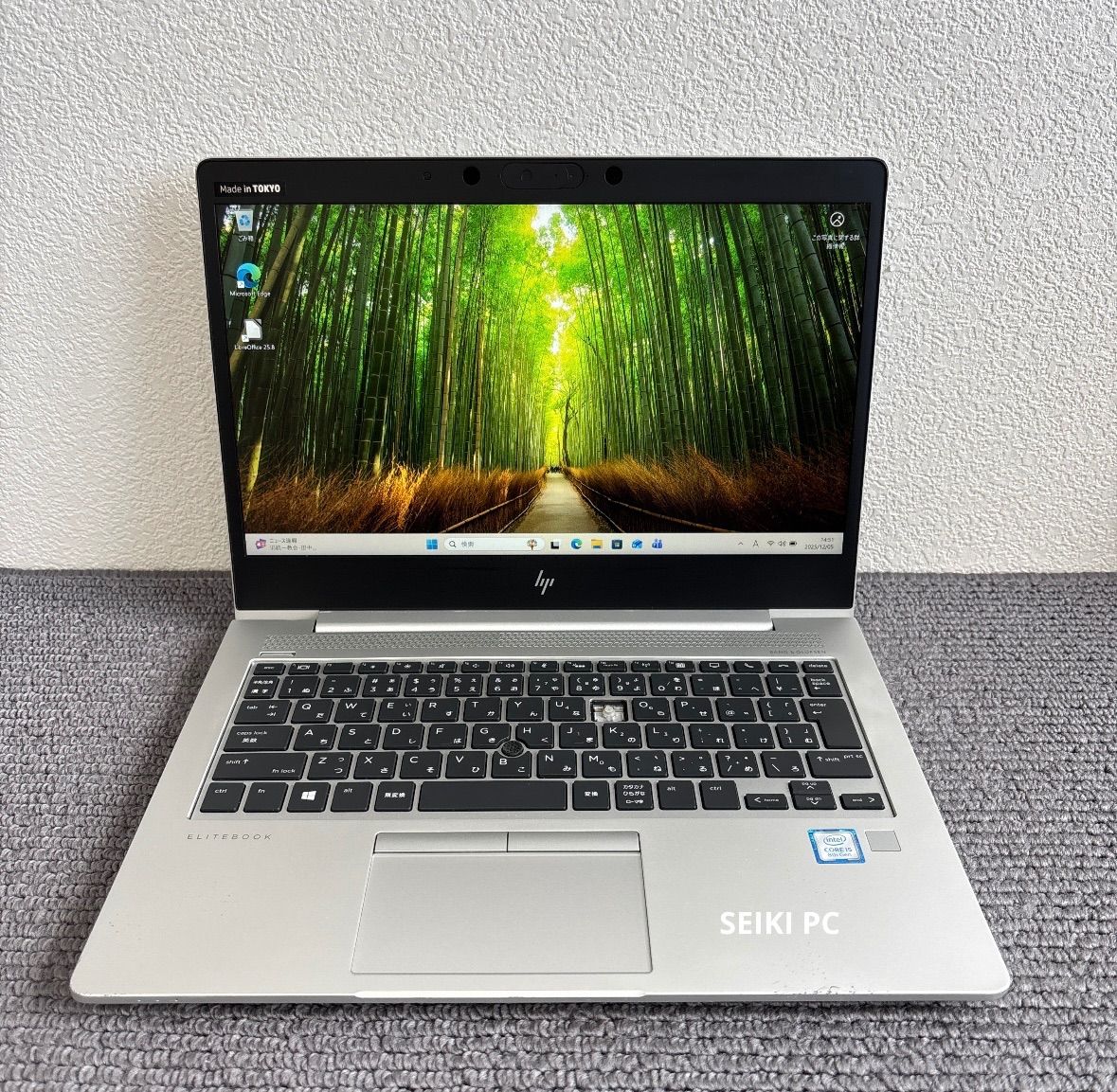 HP EliteBook 830 G6 i5-8265U メモリ8GB SSD 256GB Win11 顔、指紋