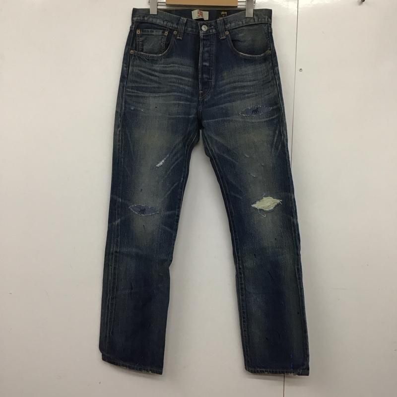 Levi Strauss - co. リーバイストラウスアンドコー パンツ デニム ジーンズ デニムパンツ ワイドパンツ カジュアルパンツ stussy コラボ 30 th