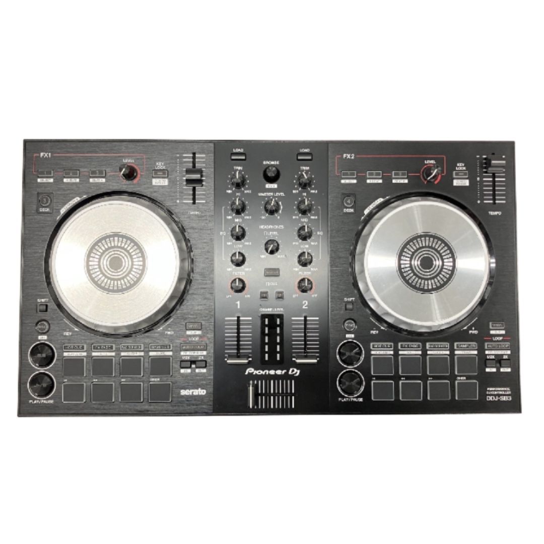Pioneer DJ DDJ-SB3 (美品!!箱あり送料込み!!) Pioneer DDJ-SB3 2018年製 2チャンネル DJ コントローラー ミキサー