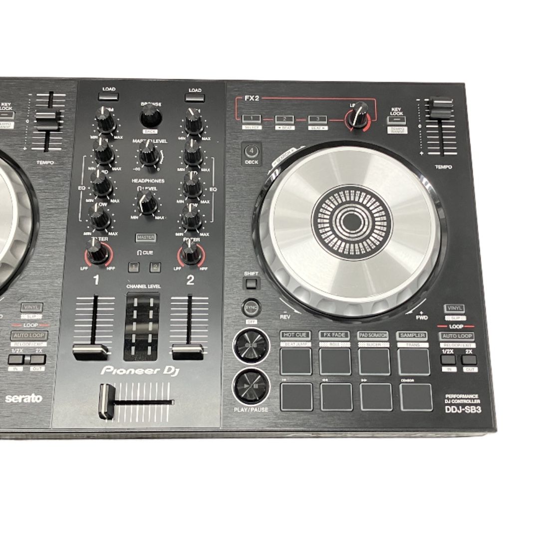 Pioneer DDJ-SB3 2018年製 2チャンネル DJ コントローラー ミキサー
