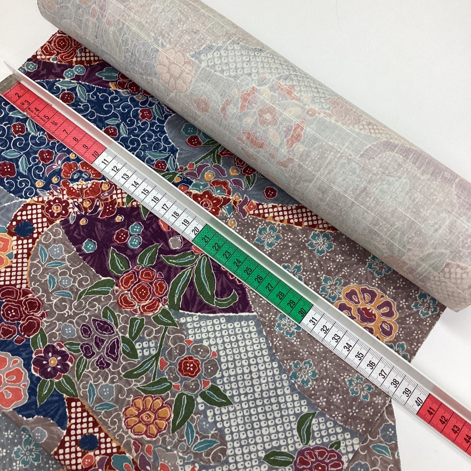 新品未使用 着物反物 結城紬 染め 正絹R85 - メルカリ