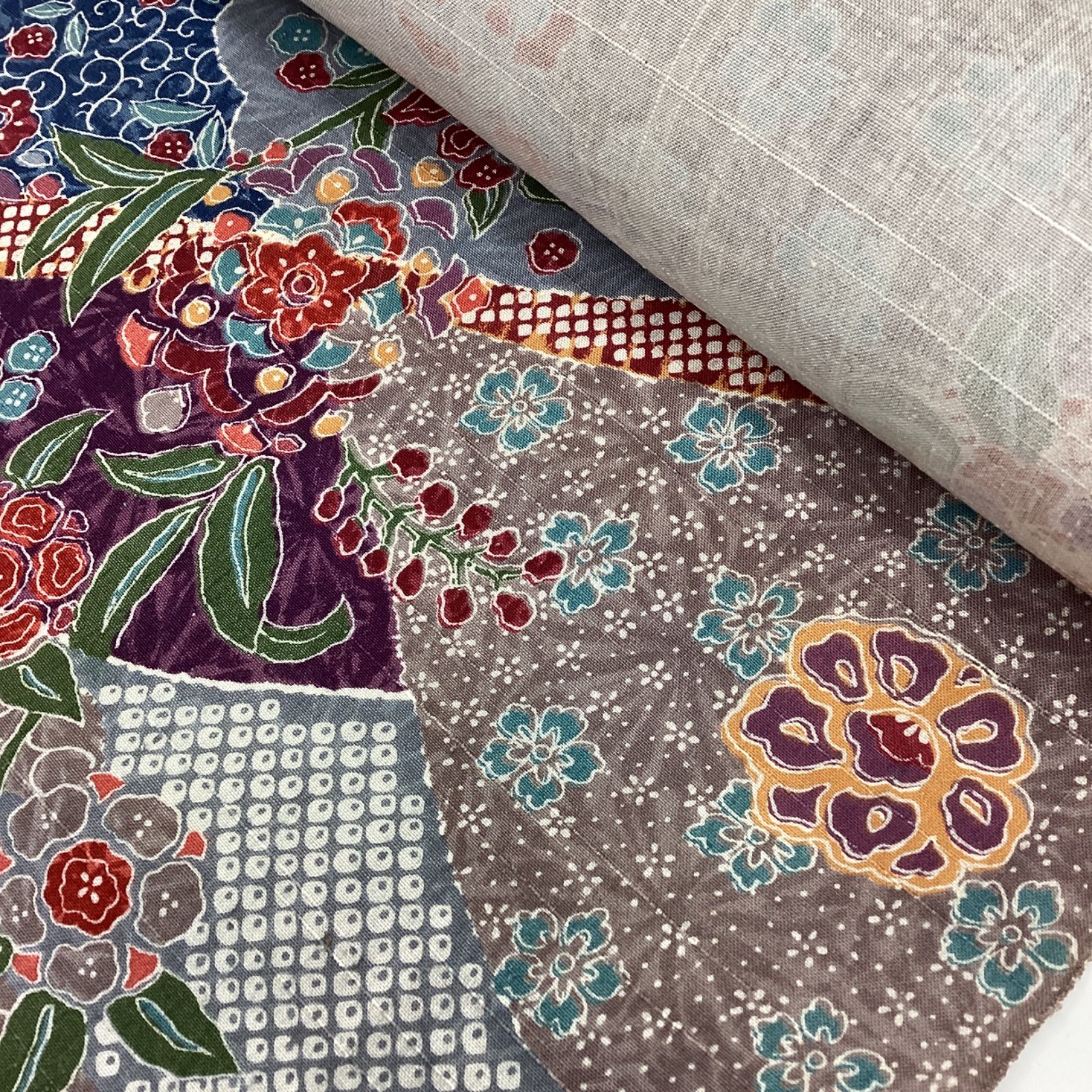 新品未使用 着物反物 結城紬 染め 正絹R85 - メルカリ