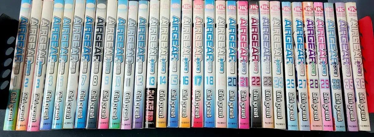 (コレクション用) エアギア 漫画 1-36巻 (全巻x)