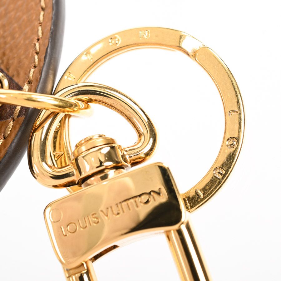 LOUIS VUITTON レザーキーホルダー　ポルトクレイリュストレ LOUIS VUITTON ルイヴィトン キーホルダー ポルトクレイリュストレ