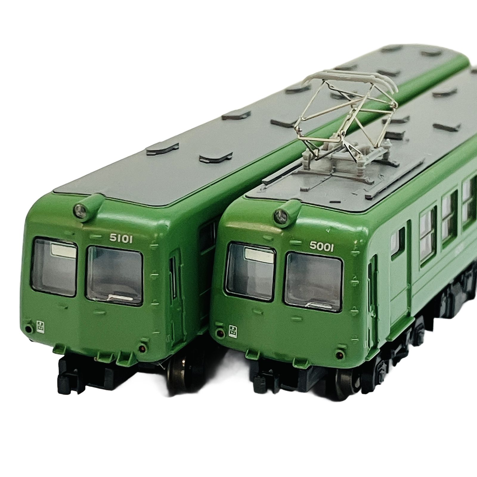 マイクロエース A0098 岳南鉄道 5000系 青ガエル 2両セット 中古