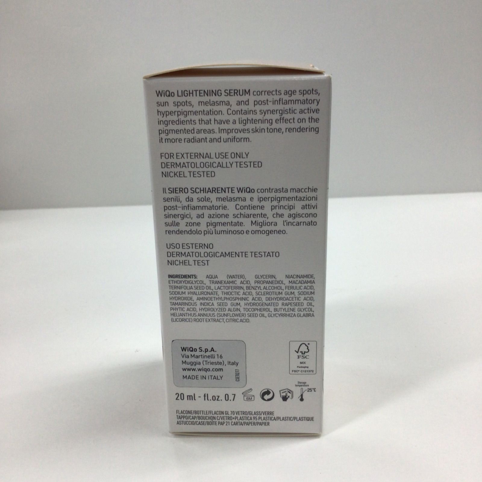 K 2060 WiQo ワイコ ライトニングセラム 20 ml