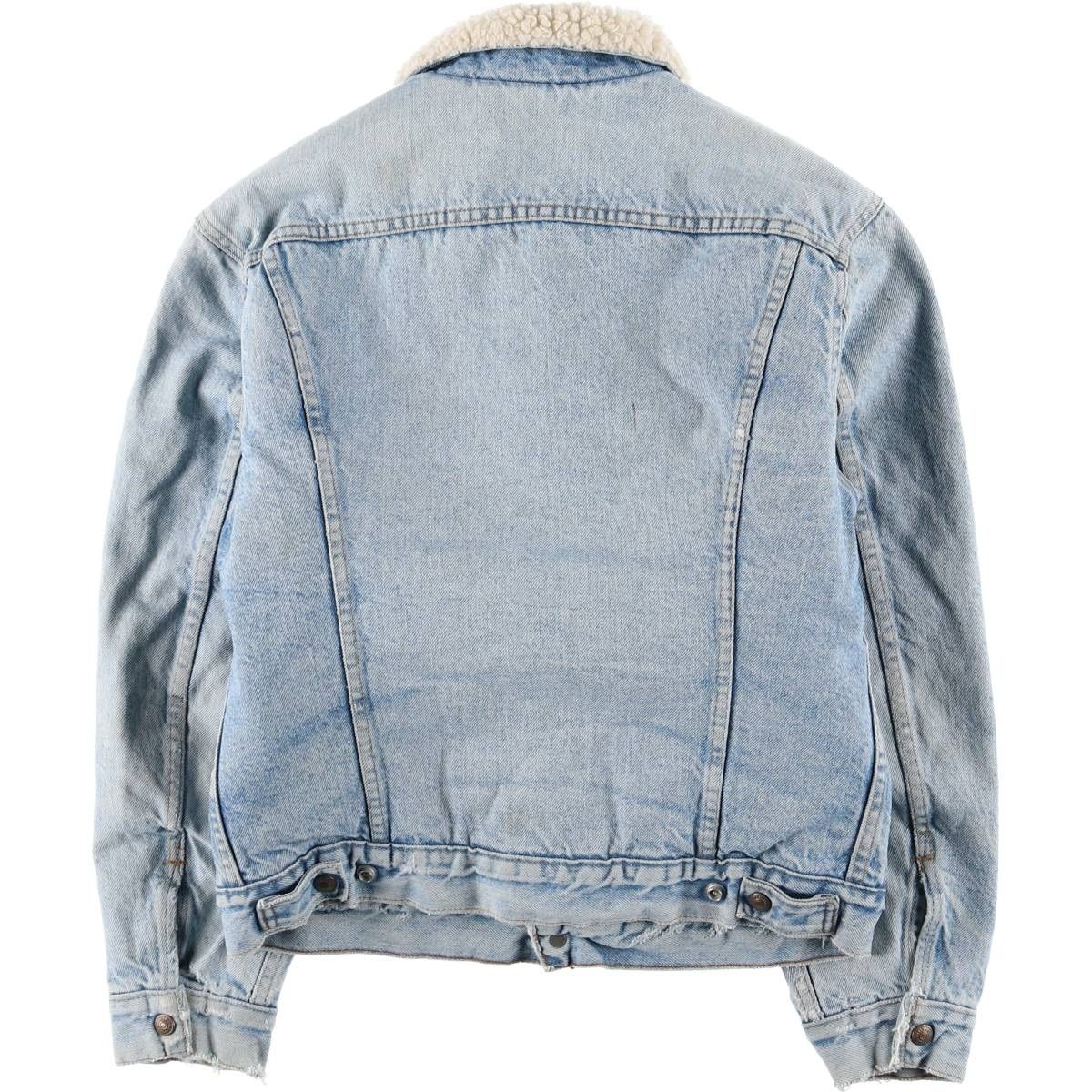 古着 70年代 リーバイス Levi s オレンジタブ デニムボアジャケット メンズM相当 ヴィンテージ eaa 600036