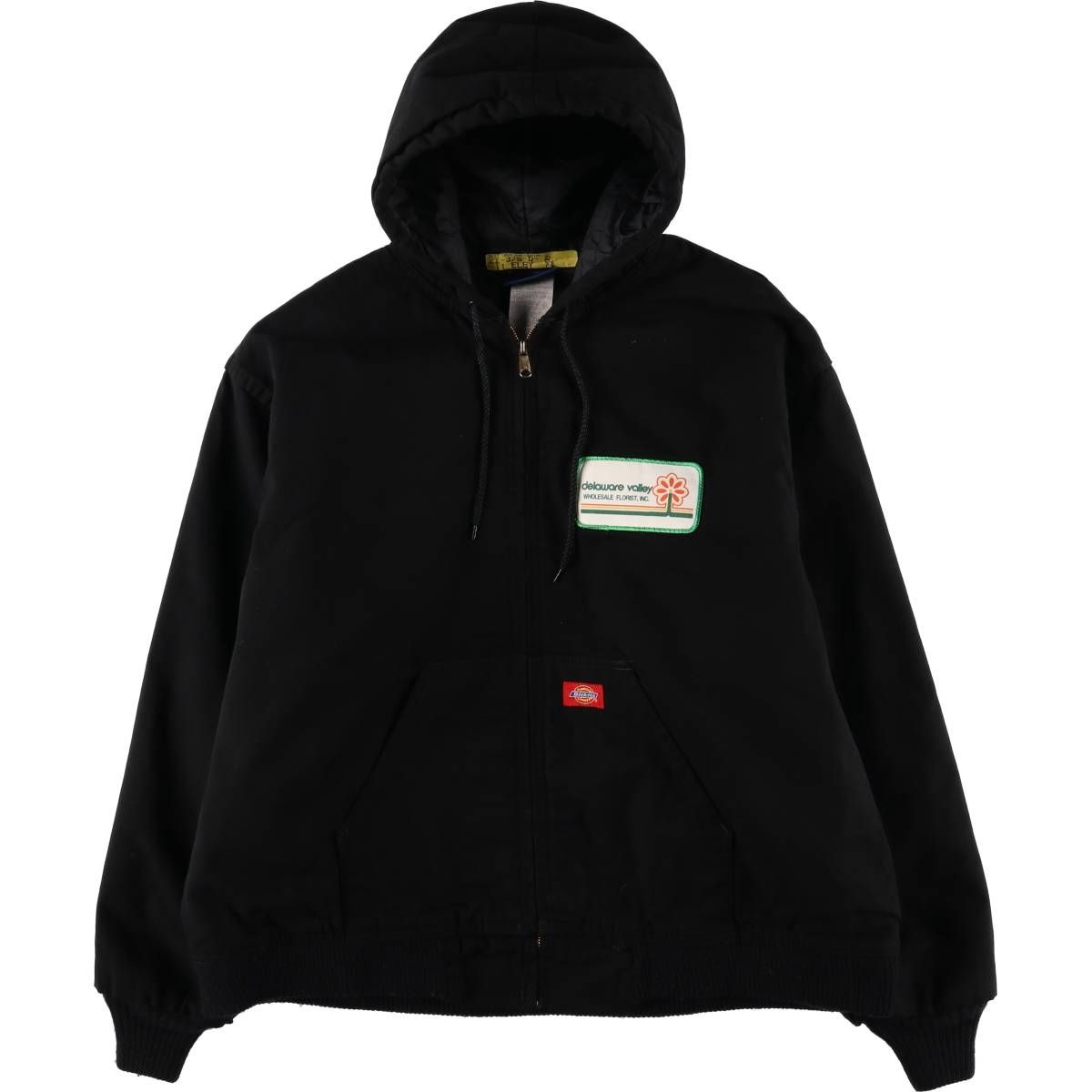 古着 ディッキーズ Dickies アクティブジャケットタイプ 中綿入り ダックフルジップパーカー メンズXL相当 eaa 603683