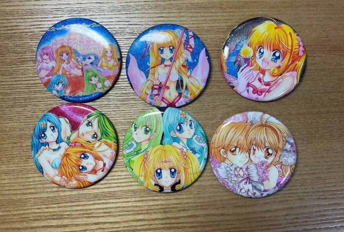 ぴちぴちピッチ 缶バッジセット - メルカリ