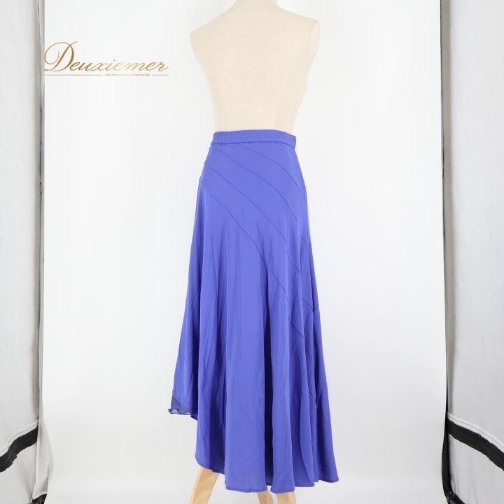 社交ダンス　チャコットトップス、スカート　ロイヤルダンス 社交ダンス 衣装 スカート パープル系 チャコットロイヤルダンス