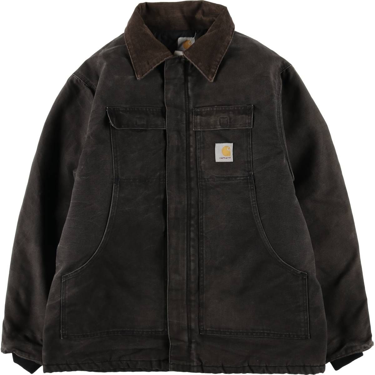 古着 カーハート Carhartt トラディショナルコート 中綿入り ダックワークジャケット メンズXL相当 eaa 603686