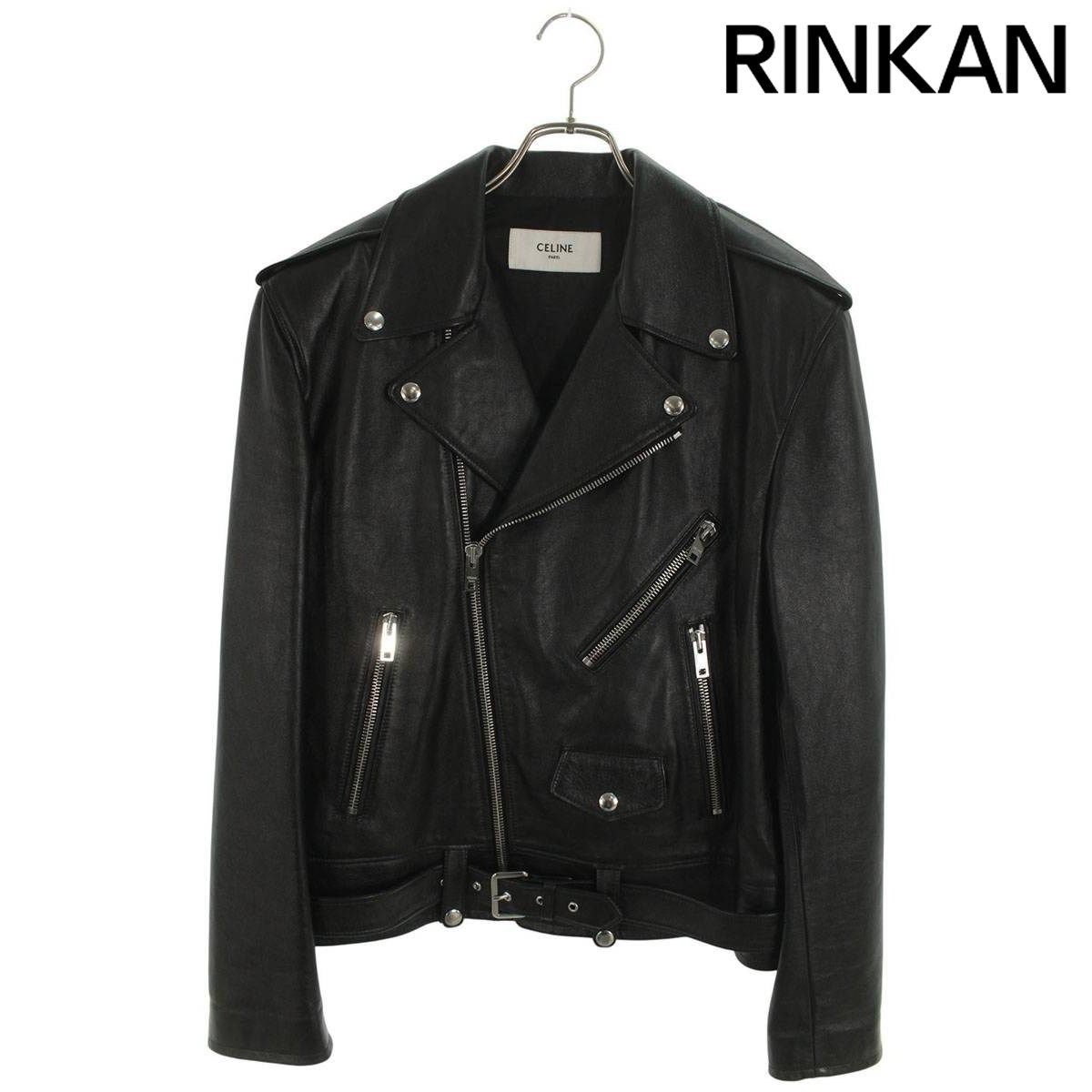 セリーヌ クラシックバイカー/2E158599E ダブルライダースレザー