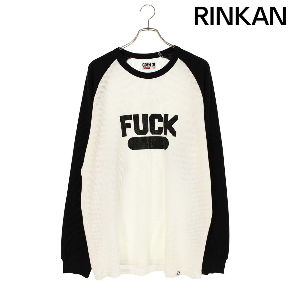 シュプリーム ×グッドイナフ GOODENOUGH 25SS Thermal FUCKプリント