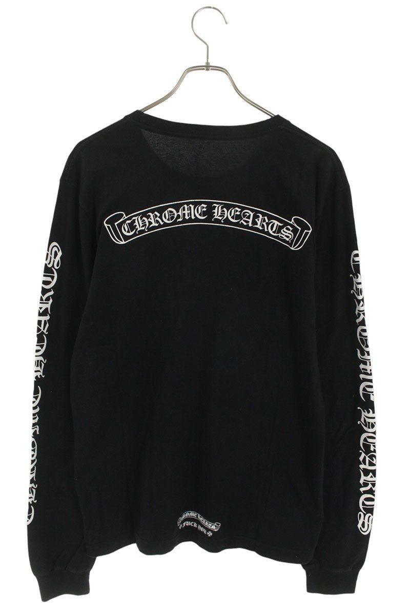 クロムハーツ CH L/S /1 バックスクロールラベルプリント長袖