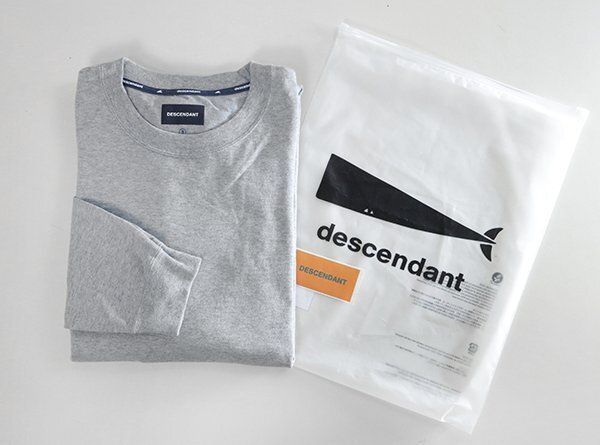 25AW*新作 DESCENDANT ◇HORIZON ORGANIC COTTON LS ホライズン 長袖 T 