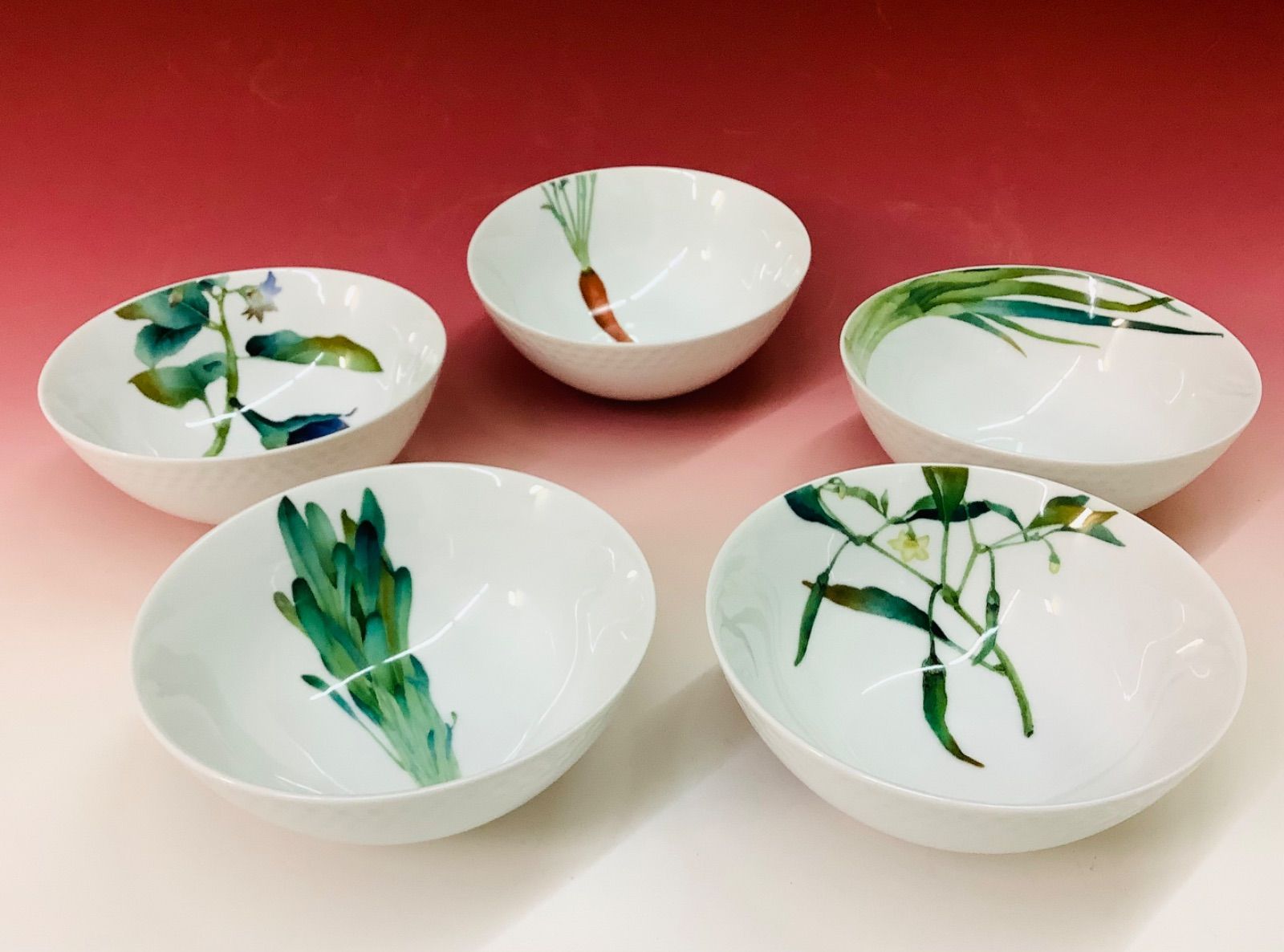未使用品⭐︎ Noritake（ノリタケ）「京香旬彩」シリーズ ボウルセット