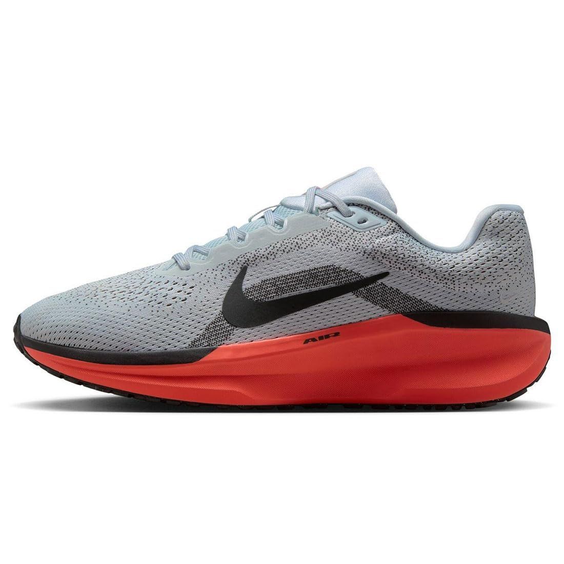 ナイキ エア ウィンフロー 11 AIR WINFLO グレー ブラック オレンジ FJ 9509 008 25 5 cm