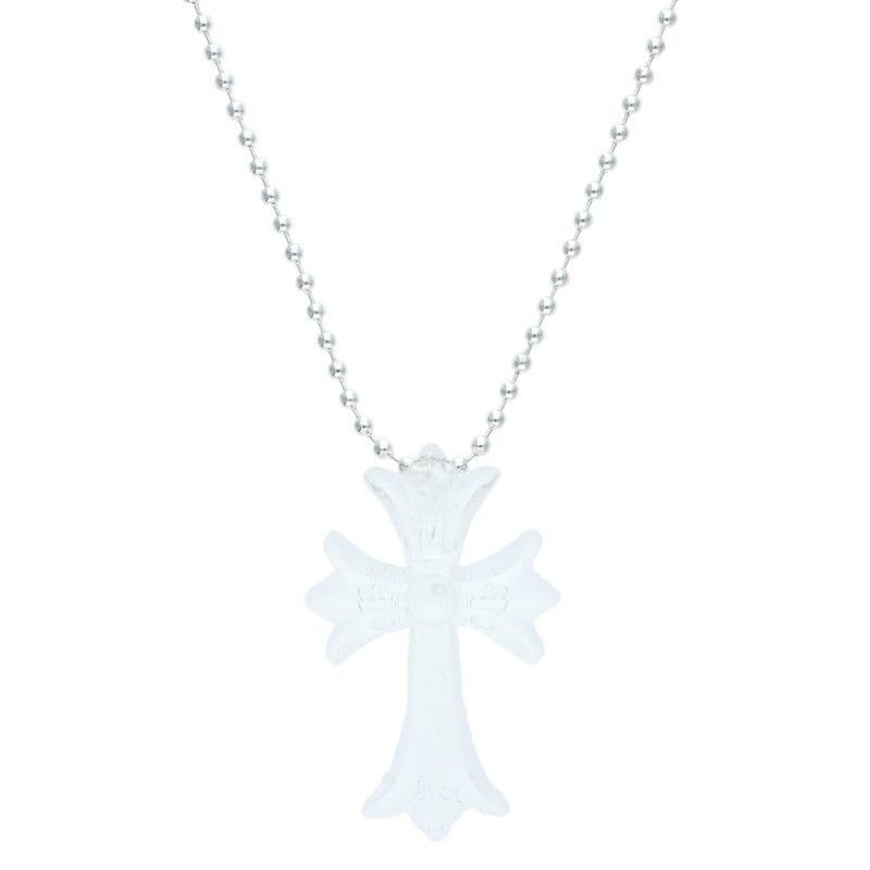 クロムハーツ RUBBER CH CRS SML ラバーネックレス メンズ