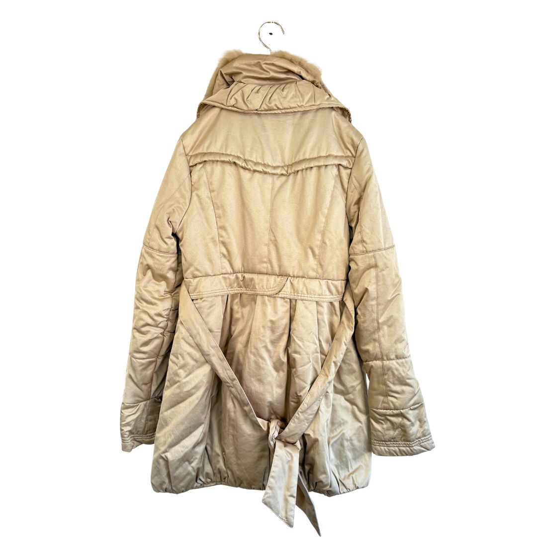 MaxMara マックスマーラ ファー付きダウンコート - メルカリ