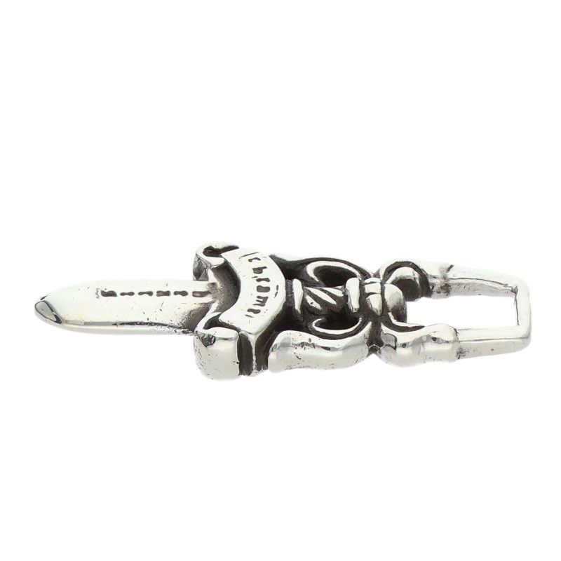 クロムハーツ #5DAGGER ZIP1/#5ダガーチャーム シルバーネックレス