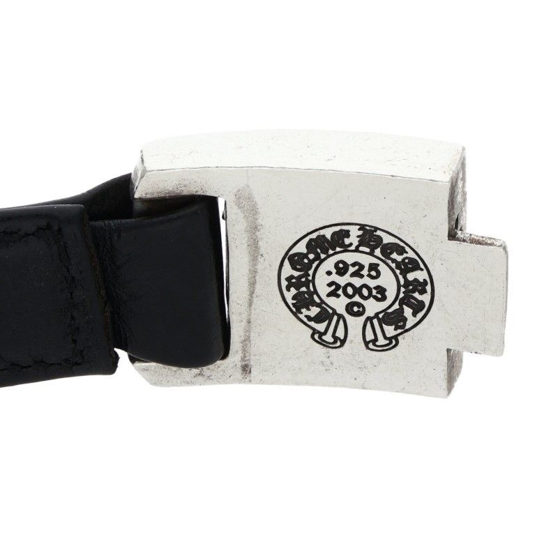 クロムハーツ HARNESS CLASP/ハーネスクラスプ レザーブレスレット