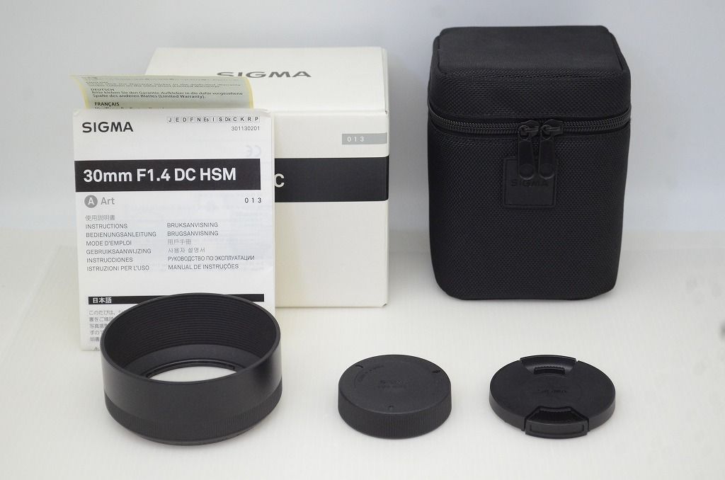 美品 SIGMA シグマ Art 30mm F1.4 DC HSM Nikon ニコン Fマウント APS