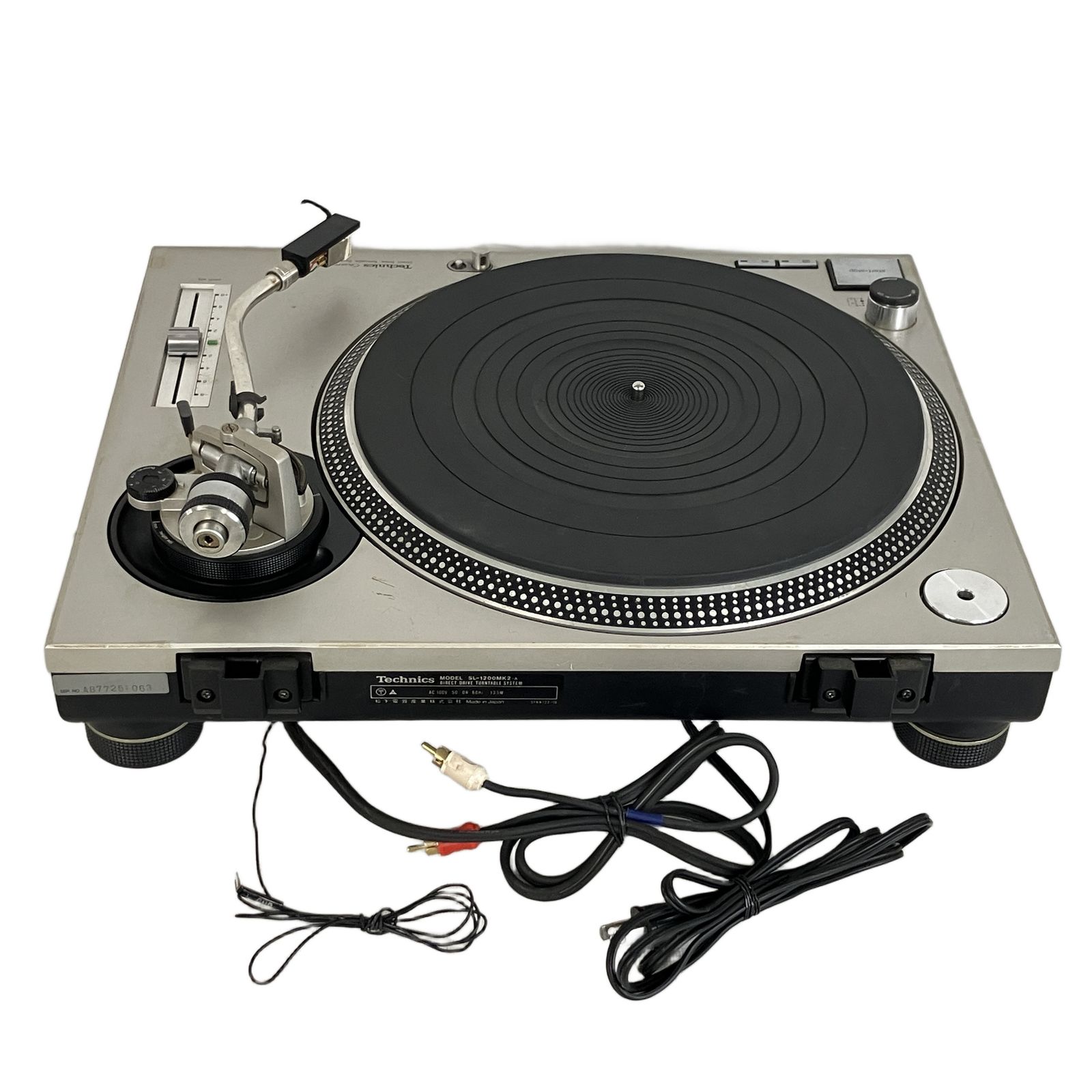 Technics QUARTZ SL-1200MK2-A ターンテーブル レコードプレイヤー