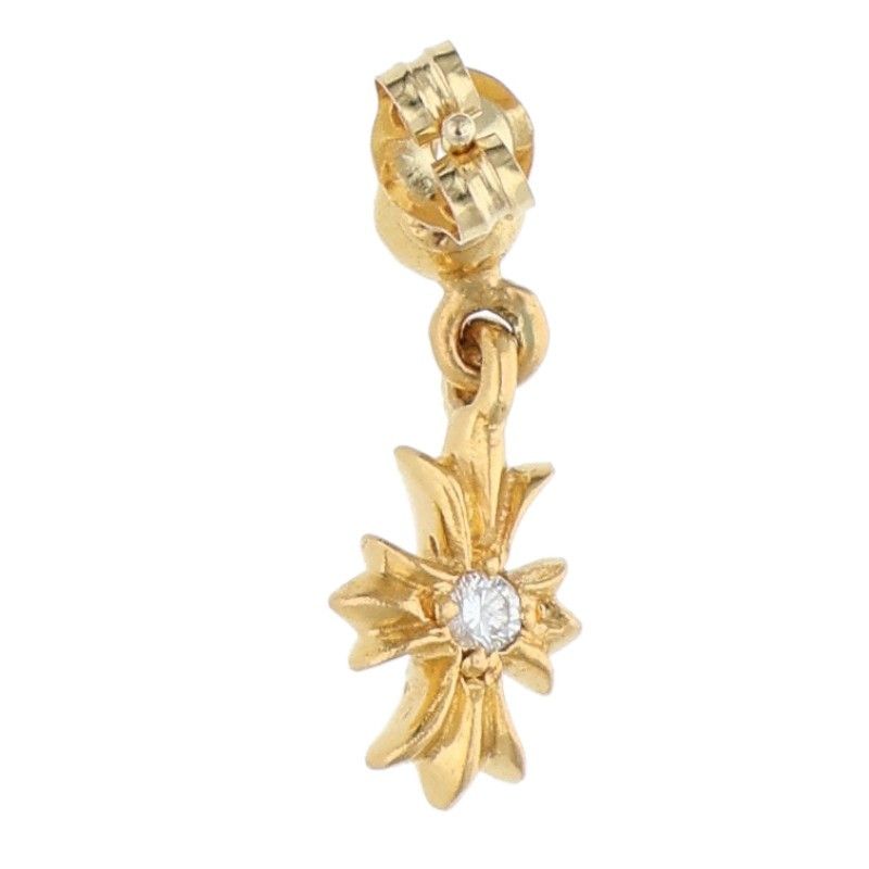 クロムハーツ 22K TNY E CH PLS DIA/タイニーECHプラスドロップ 1