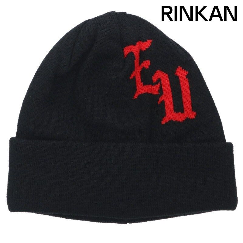 エモーショナリー アンアベイラブル EU-HR 1-0000-C 07 イニシャルロゴビーニー帽子 メンズ