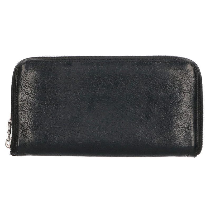 クロムハーツ REC F ZIP 3クロスラウンドジップレザーウォレット財布