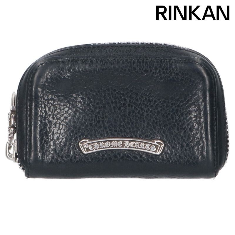 クロムハーツ COIN CASE コインケース ダガーラウンドジップレザー財布 メンズ