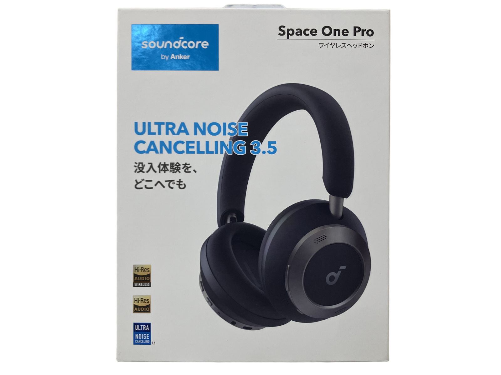 Anker Soundcore Space One Pro ヘッドホン Bluetooth Black 音響機材 アンカー