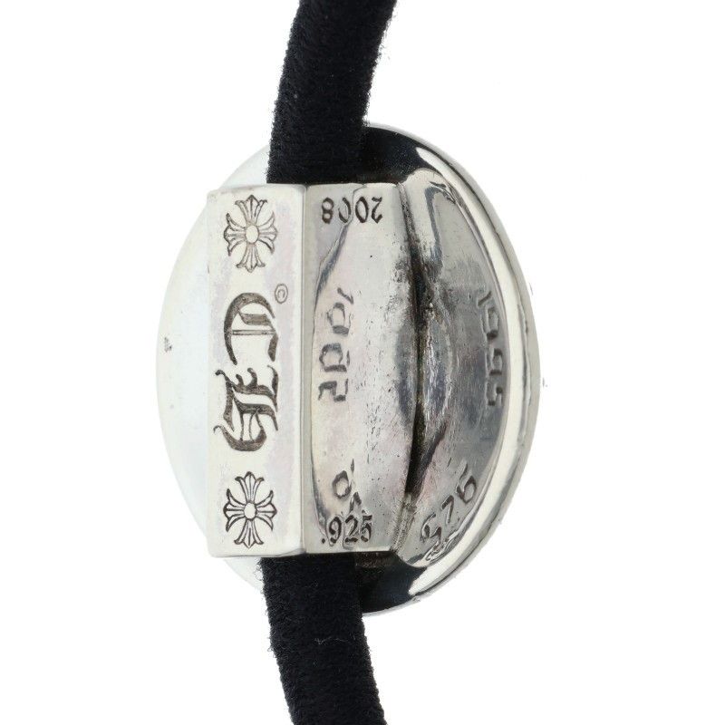 クロムハーツ HAIRBAND/クロスボールボタンヘアゴム シルバーコンチョ