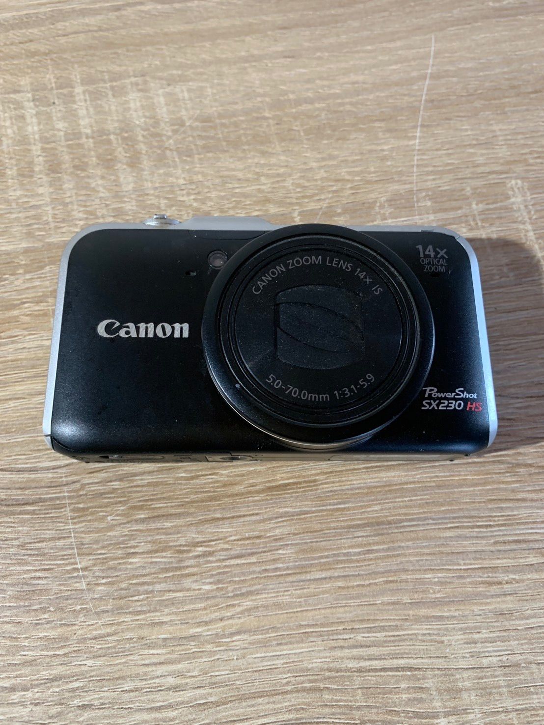 6797 Canon PowerShot SX 230 HS ブラック デジカメ